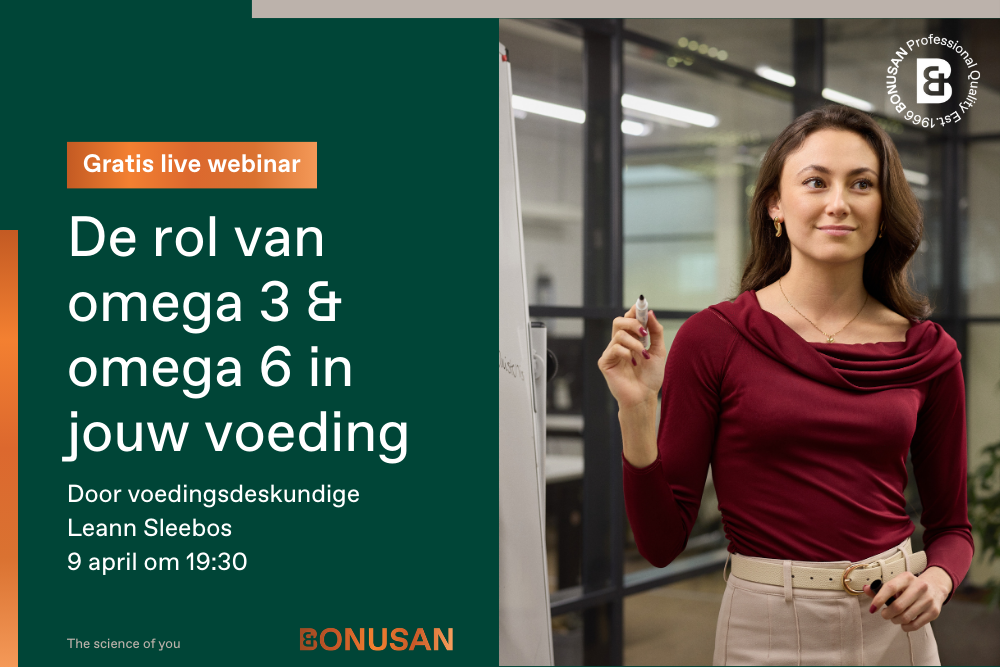 Webinar: De rol van omega 3, omega 6 en de juiste vis en olie in jouw dagelijkse voeding