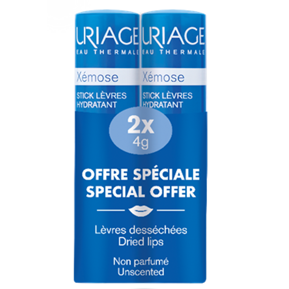 Uriage Xémose Lippenbalsem DuoPack 2 st