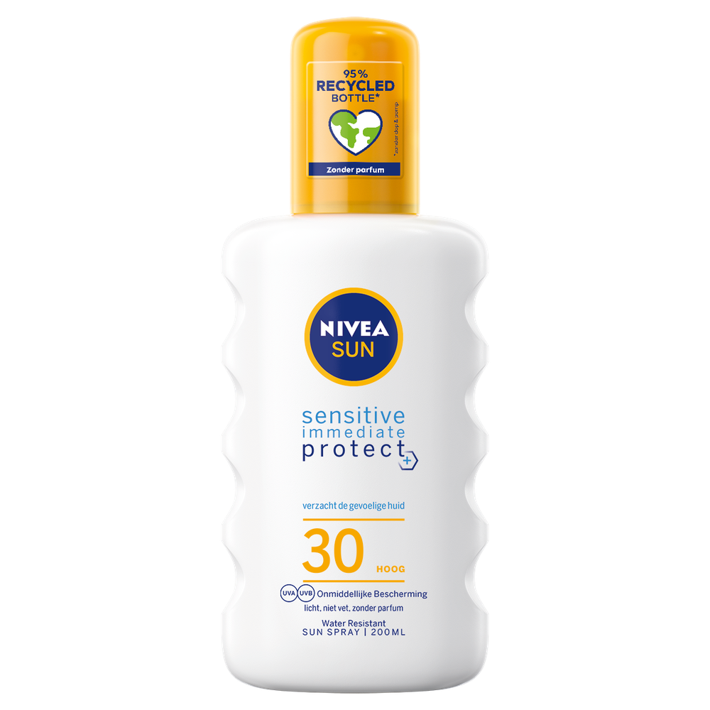 NIVEA SUN Sensitive Soothing Zonnespray Spf30 200 ml