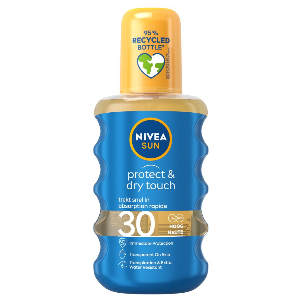 Nivea Sun Protect & Dry Touch Invisible SPF30 200 ml