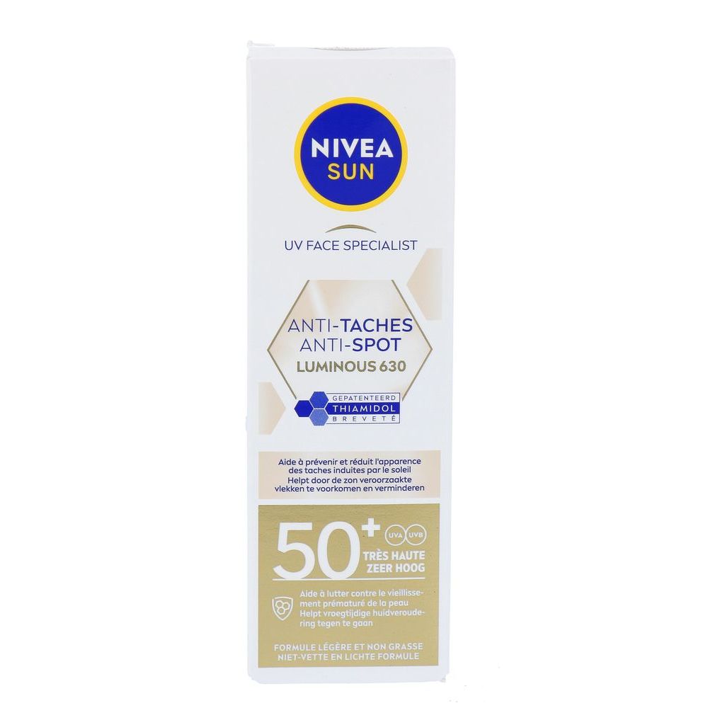Nivea Sun Face Zonnefluide Anti-Spot Spf 50+ 40 ml