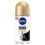 Nivea Black & White Silky Smooth Deodorant Roller 50 ml