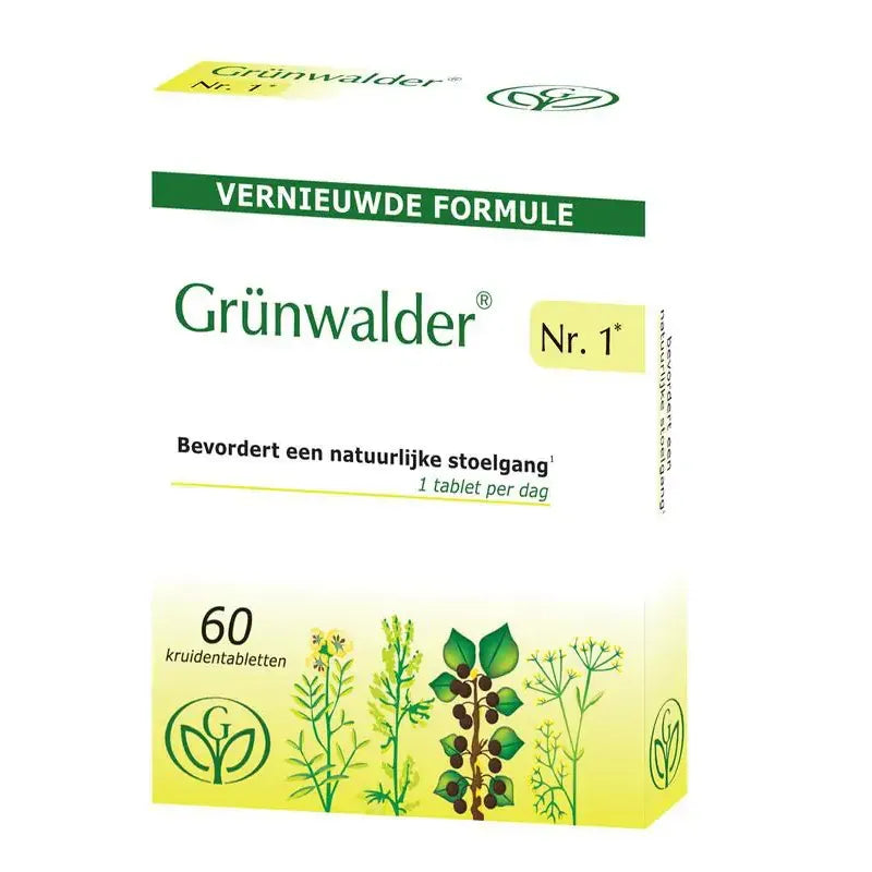 Grunwalder Nr 1 stoelgang 60 tabletten