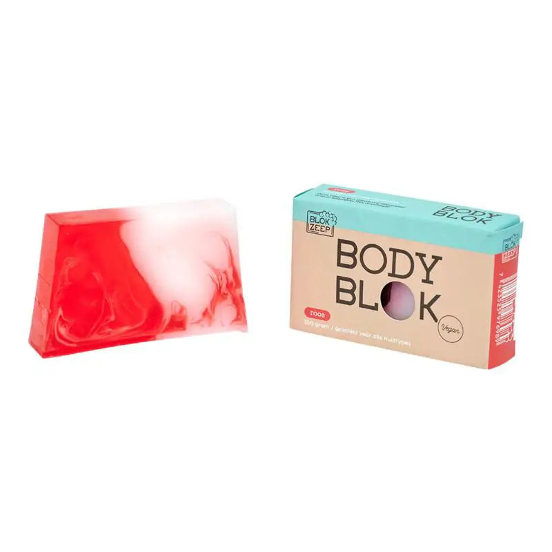 Blokzeep body bar roos 100 g
