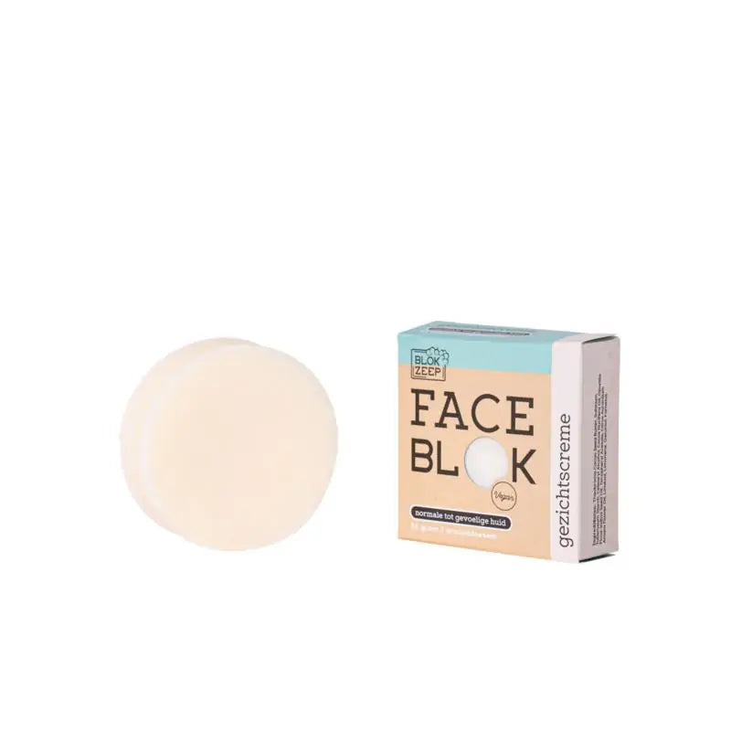 Blokzeep ezichtscreme bar nor/ev huid 55 g
