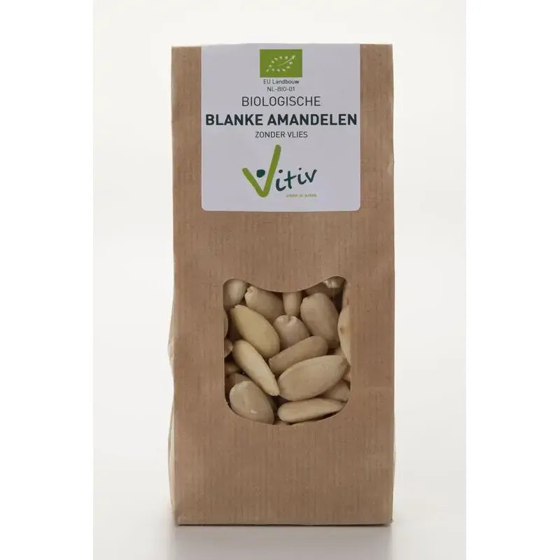Vitiv amandelen zonder vlies biologisch 1 kg