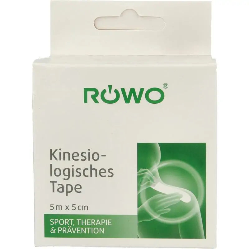 Rowo Kinesiotape zwart 5cmx5m