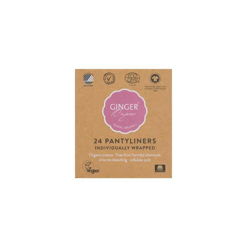 Ginger Organic Inlegkruisje individueel verpakt 24 stuks