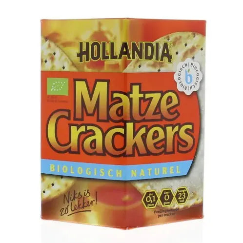 Hollandia Matzes Matze cracker naturel 100 gram