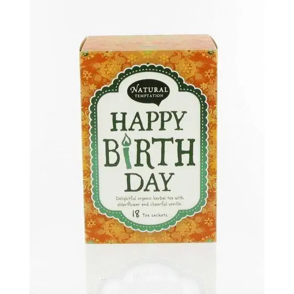 Natural Temptation Happy birthday thee biologisch 18 zakjes