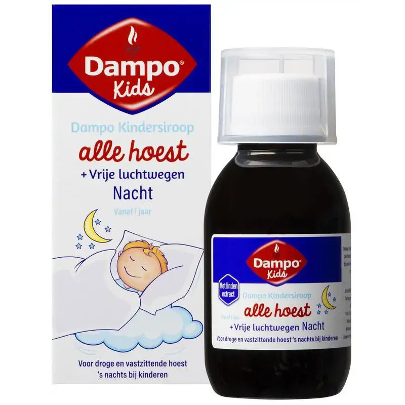 Dampo Kids alle hoest nacht 100 ml