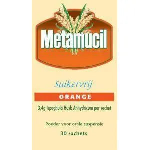Metamucil orange suikervrij 30 sachets
