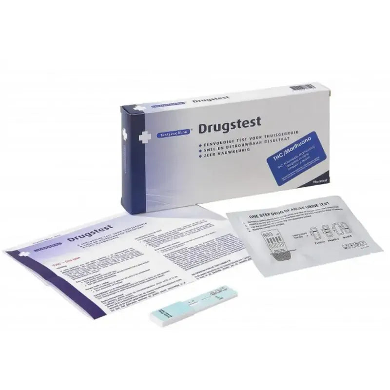 Testjezelf.nu Drugstest THC (cannabis/marihuana) 3 stuks (afbeelding 2)