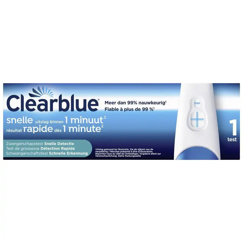 Clearblue snelle detectie