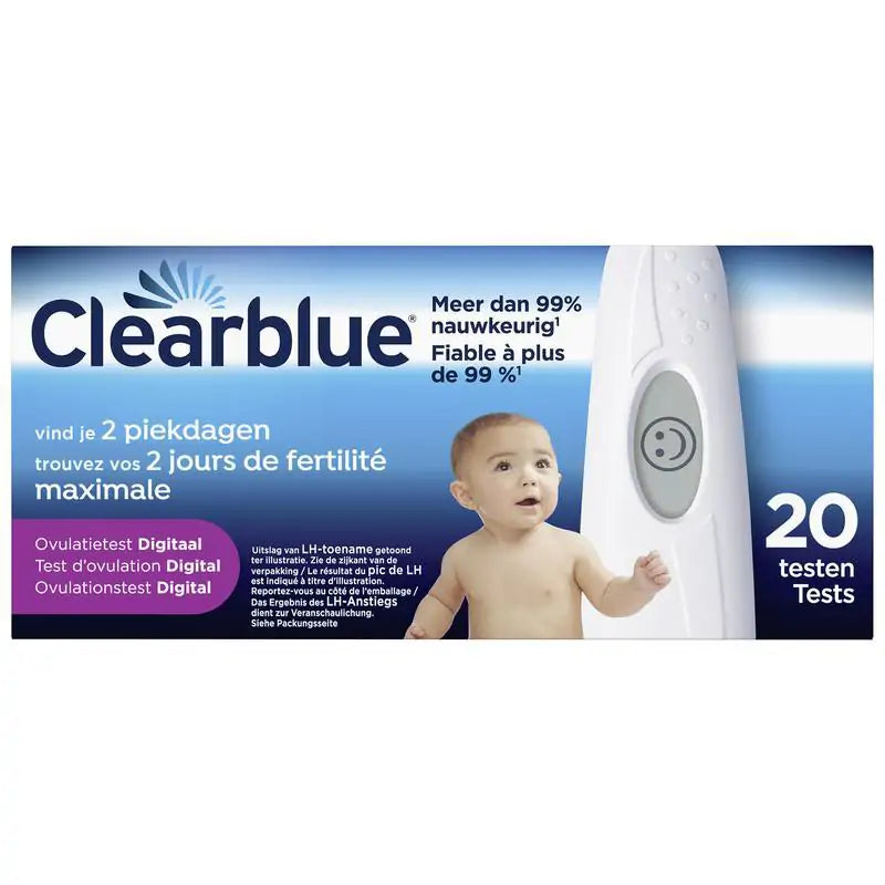 Clearblue Digitale ovulatietest 20 stuks