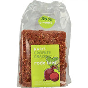 Kari's Crackers Groentecracker rode biet biologisch 180 gram