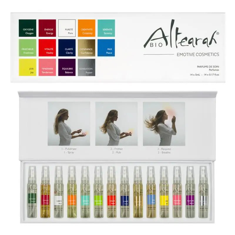 Altearah Parfum de soin box 14x5ml biologisch