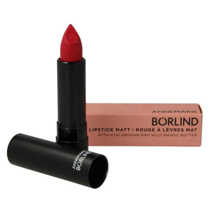 Annemarie Borlind Lipstick matt red 4