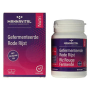 Mannavita Gefermenteerde rode rijst 60 vcaps