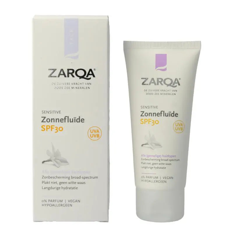 Zarqa Zonnefluide SPF30 sensitive 50 ml