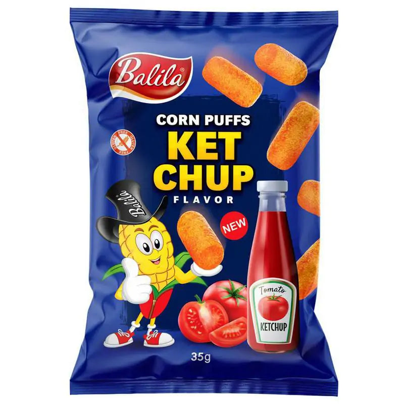 Balila Corn puffs ketchup 35 gram