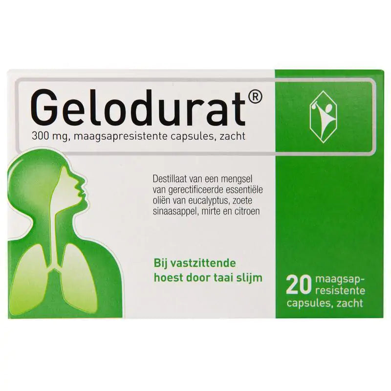 Gelodurat Myrtol forte 300 mg 20 capsules