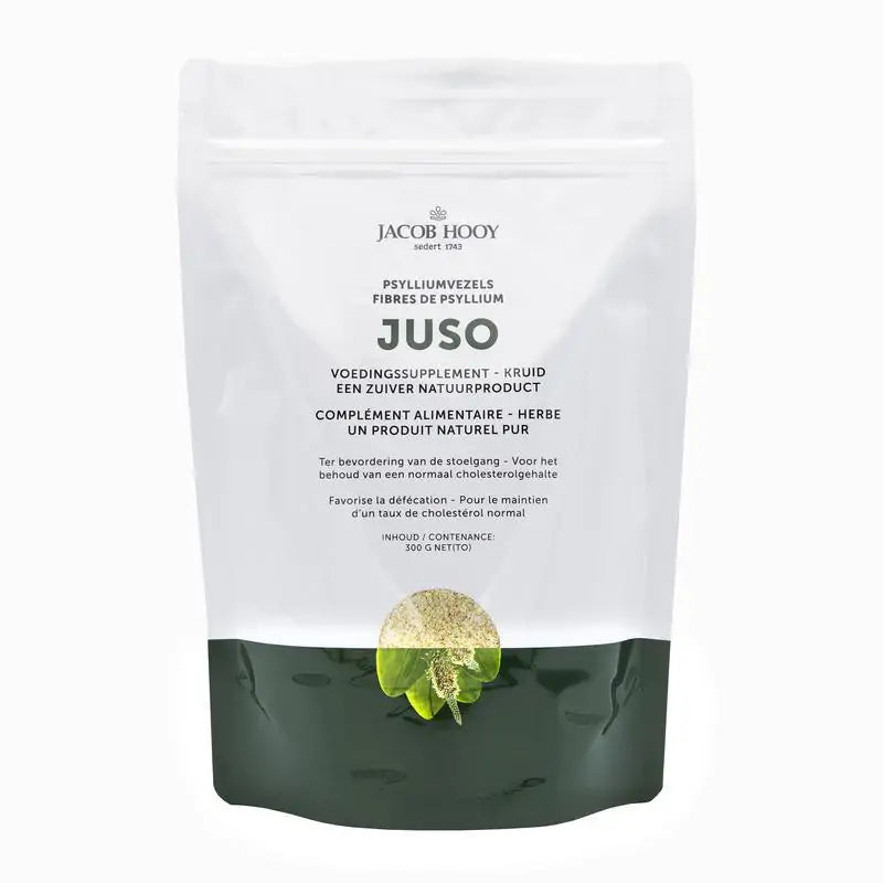 Jacob Hooy Juso psyllium hulpvezels 300 gram