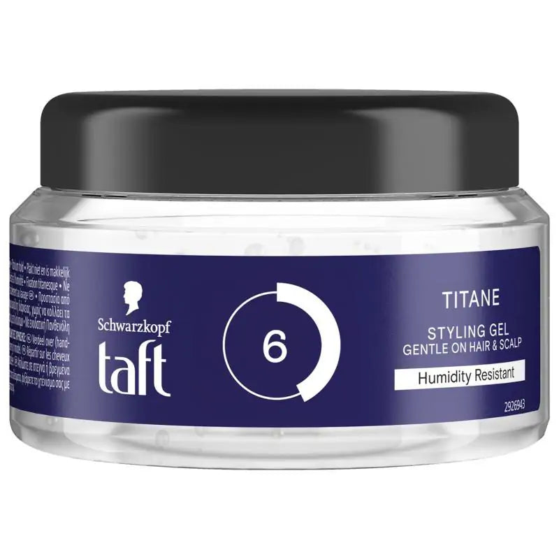 Taft Power gel titane pot 250 ml