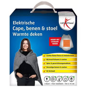 Lucovitaal Electrische cape benen & stoel warmte deken 1 paar