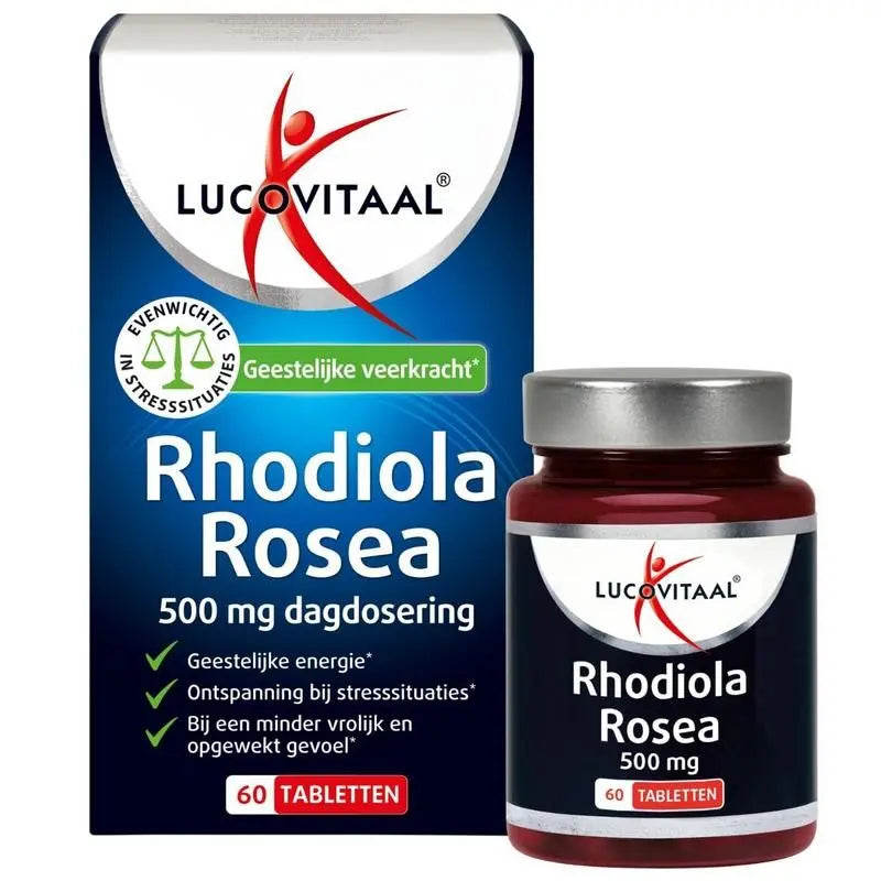 Lucovitaal Rhodiola rosea 60 tabletten