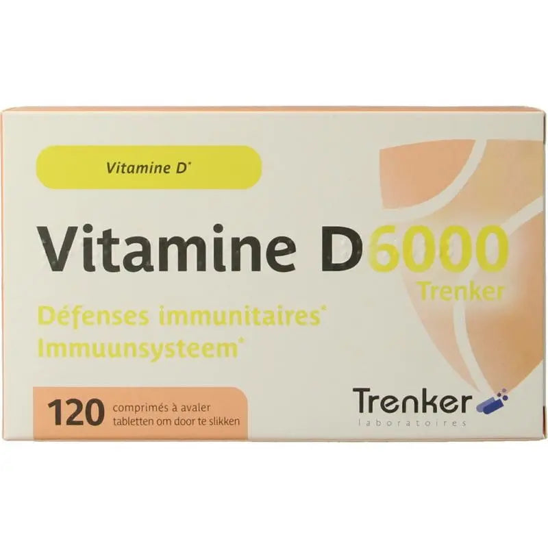 Trenker Vitamine D6000 120 tabletten