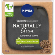 Nivea Naturally clean zuiverende scrub 75 gram