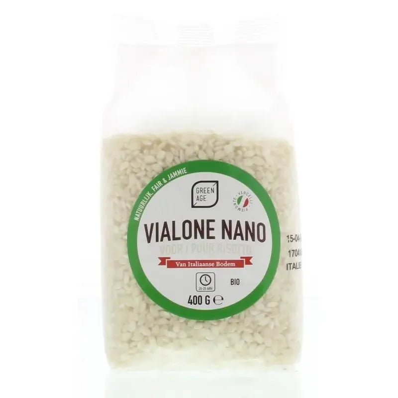 Greenage Risottorijst biologisch 400 gram