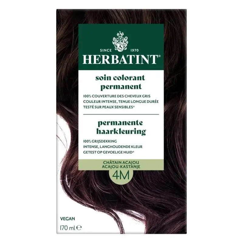 Herbatint 4M acajou kastanje 170 ml