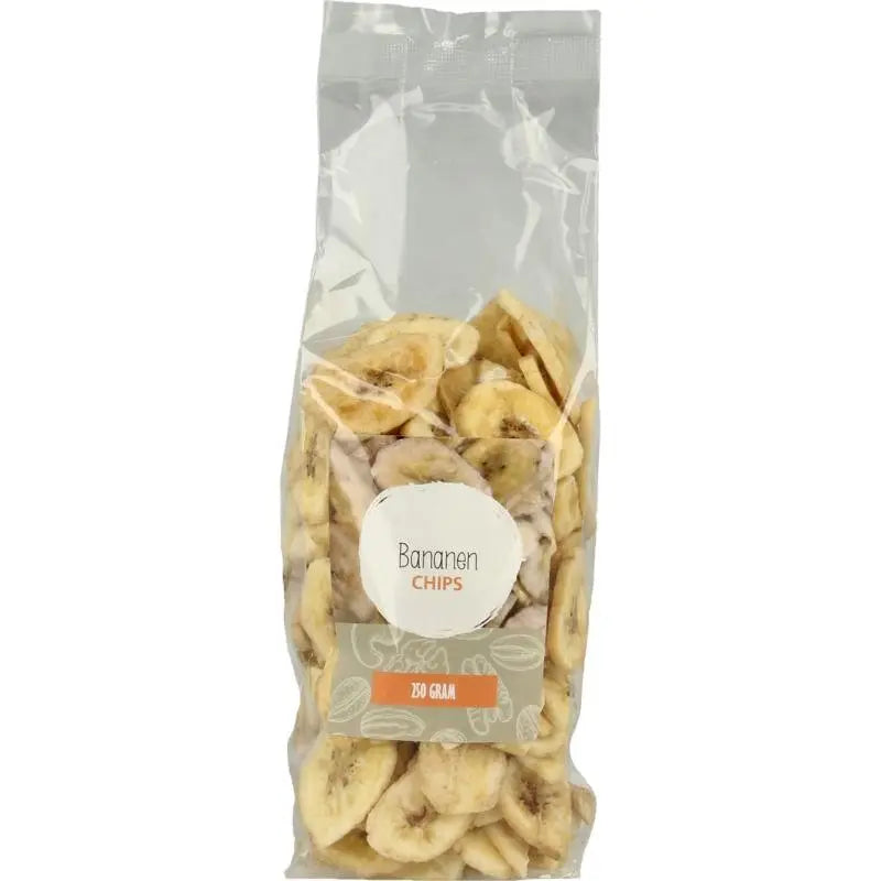 Mijnnatuurwinkel Bananen chips 250 gram