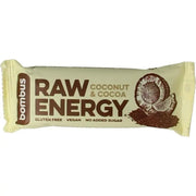 Bombus Raw energy bar coconut & cocoa 50 gram