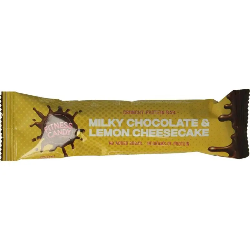 Fitness Candy Milky chocolate & lemon cheesecake 55 gram
