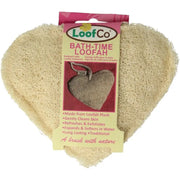 Loofco Douche en bad spons hartje biologisch