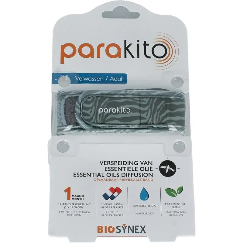 Parakito Anti mug armband volwassenen jungle