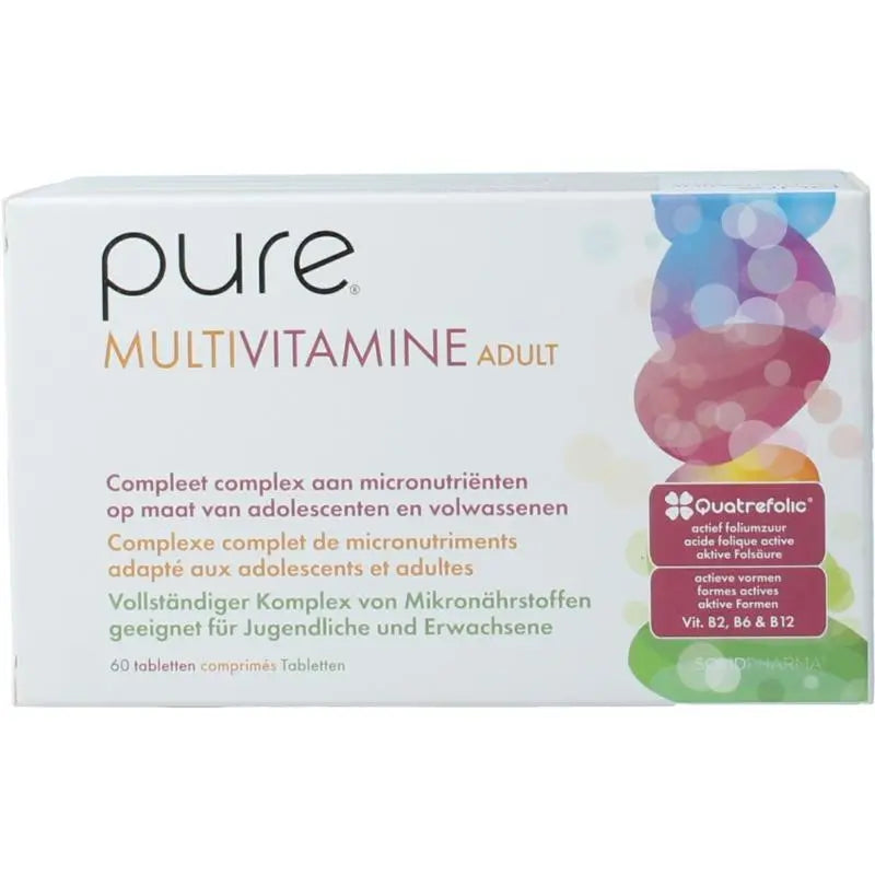 Pure Multivitamine volwassenen 60 tabletten