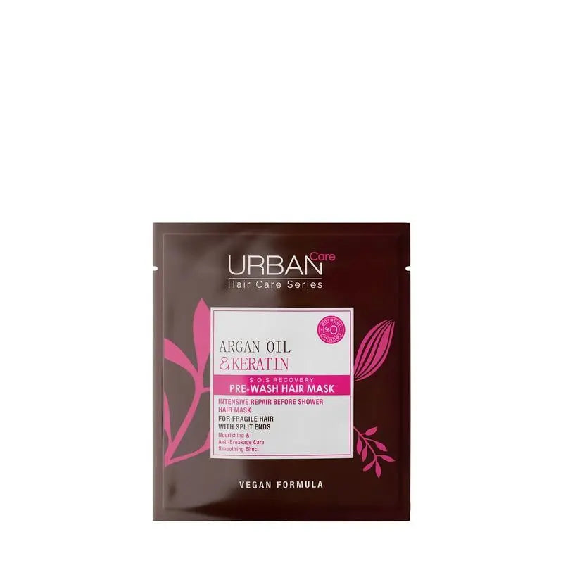 Urban Care Argan oil & keratin pre-wash hair mask 50 ml