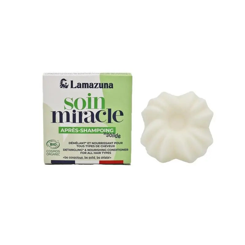 Lamazuna Conditioner bar detangling & nourishing 74 gram
