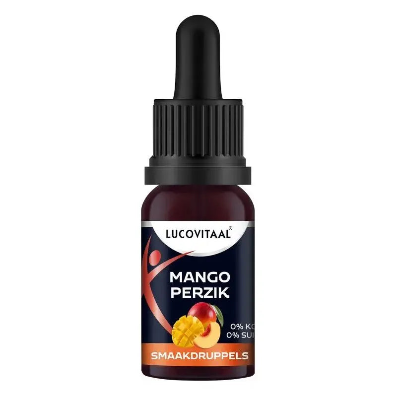 Lucovitaal Smaak druppels mango perzik 20 ml