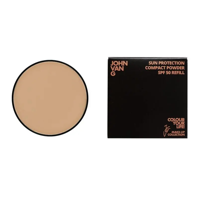John van G Sun protection compact powder refill 60 SPF50