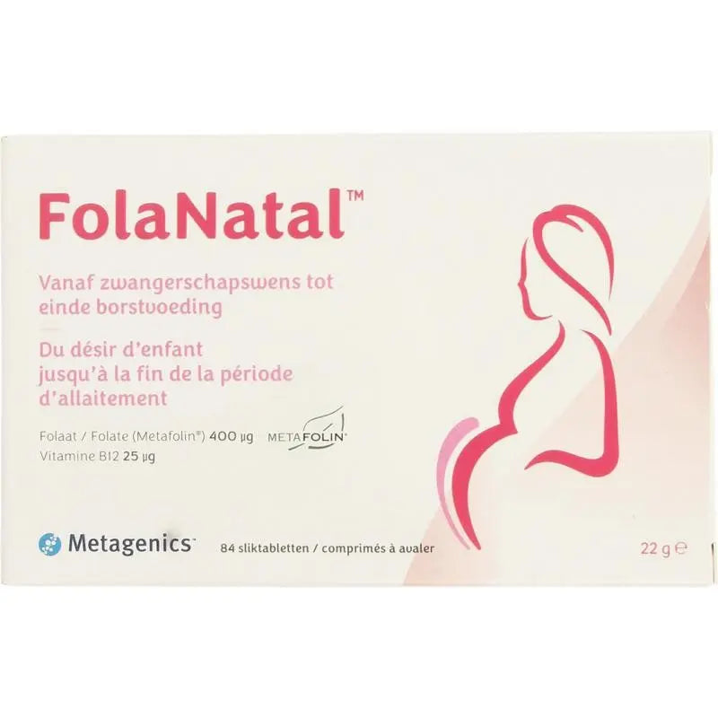 Metagenics Folanatal 84 tabletten