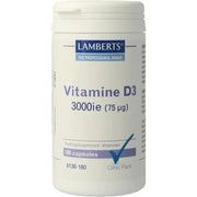 Lamberts Clinic Pack Vitamine D3 75mcg 180 capsules