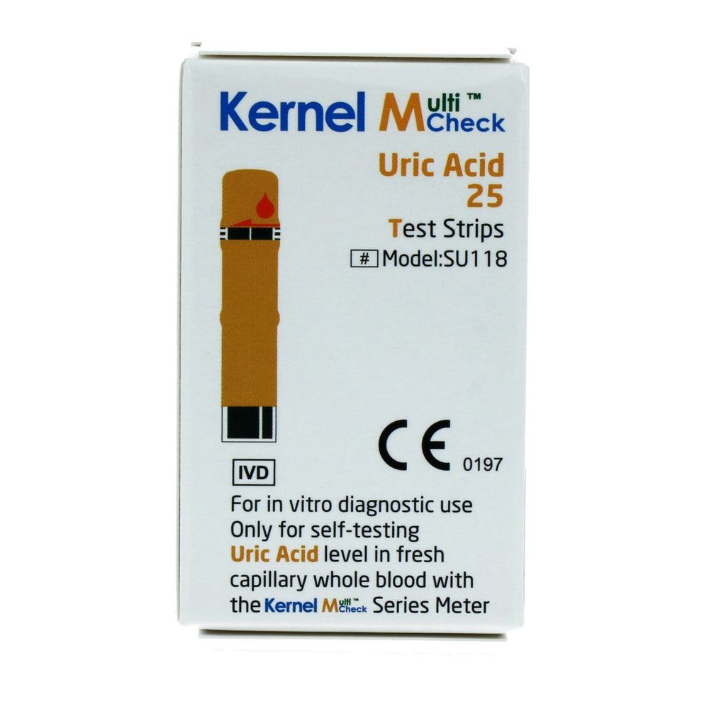 Testjezelf.nu Multicheck urinezuur teststrip 25 stuks