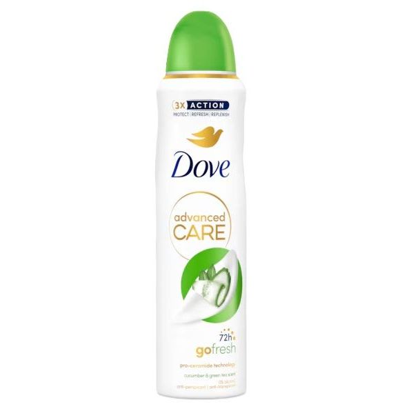 Dove Advanced Care Go Fresh Komkommer & Groene Thee Deospray 150 ml