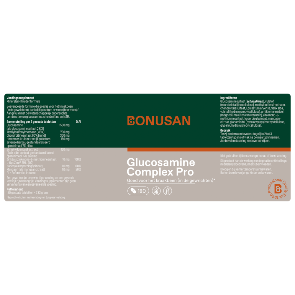 Bonusan Glucosamine Complex Pro