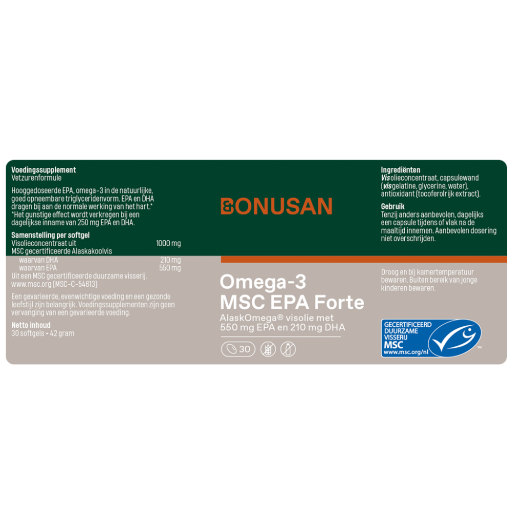 Bonusan Omega 3 EPA forte